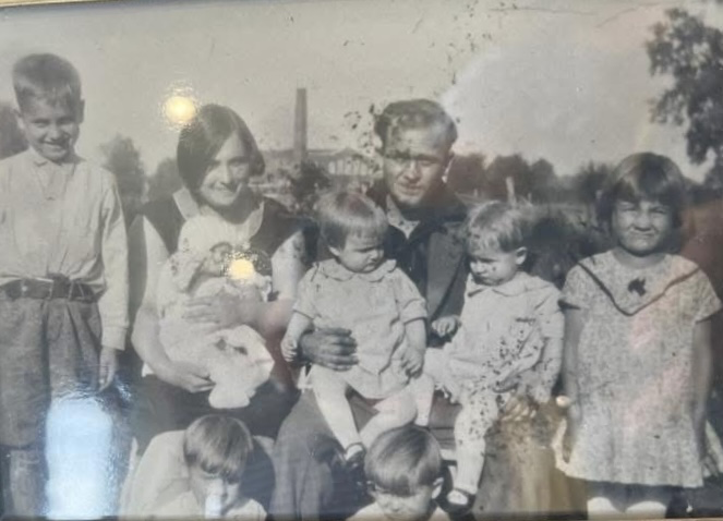 Historical photo restoration - Before restoration